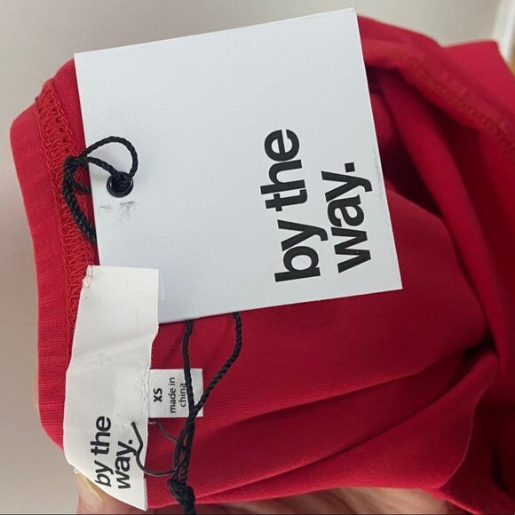 NWT Revolve By The Way‎ Alliza Zip Sleeve Mini Dress XS Size New With Tags Boho - Picture 3 of 9